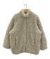 CLANE（クラネ）の古着「CURL FUR SHORT COAT」｜ベージュ