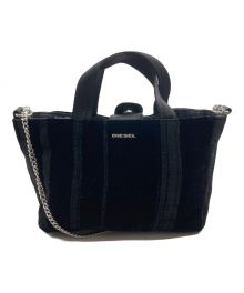 DIESEL（ディーゼル）の古着「F-THISBAG SHOPPER XS」｜ブラック