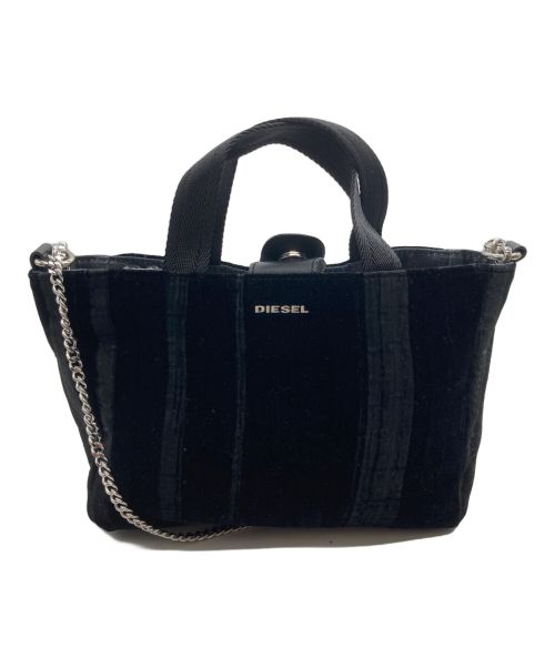 DIESEL（ディーゼル）DIESEL (ディーゼル) F-THISBAG SHOPPER XS ブラックの古着・服飾アイテム