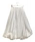 THE TOE (ザ・トゥー) BERCY BALLON SKIRT ホワイト サイズ:S：10000円