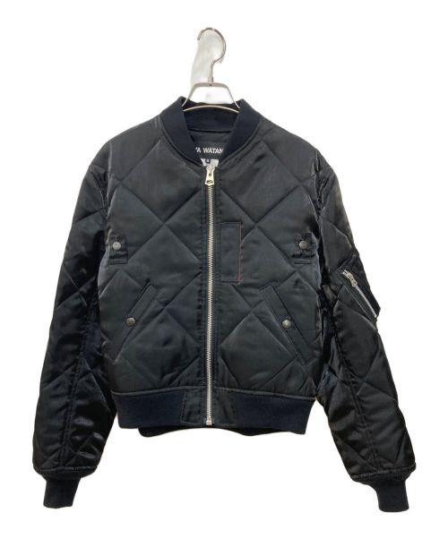 JUNYA WATANABE COMME des GARCONS（(ジュンヤワタナベ コムデギャルソン）JUNYA WATANABE COMME des GARCONS ((ジュンヤワタナベ コムデギャルソン) Zip Up Quilted Jacket ブラック サイズ:Sの古着・服飾アイテム