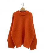 TODAYFULトゥデイフル）の古着「Kid Mohair Knit」｜オレンジ