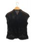 mame kurogouchi (マメクロゴウチ) Cotton Lace Sleeveless Knitted Top ブラック サイズ:2：18000円