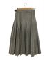 O'NEIL OF DUBLIN (オニールオブダブリン) LOW WAIST PLEATS WRAP SKIRT グレー サイズ:8(UK)：12000円