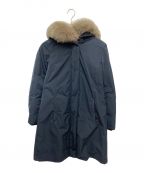 WOOLRICH×IENAウールリッチ×イエナ）の古着「別注BOW BRIDGEダウンコート」｜ブラック