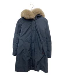 WOOLRICH×IENA（ウールリッチ×イエナ）の古着「別注BOW BRIDGEダウンコート」｜ブラック