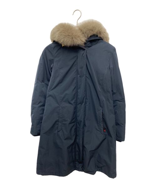 WOOLRICH（ウールリッチ）WOOLRICH (ウールリッチ) IENA (イエナ) 別注BOW BRIDGEダウンコート ブラック サイズ:Sの古着・服飾アイテム