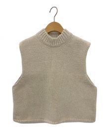 THE SHINZONE（ザ シンゾーン）の古着「COTTON SLUB KNIT」｜アイボリー