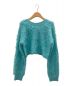 MAISON SPECIAL（メゾンスペシャル）の古着「Shaggy Short Length Knitwear」｜ミント