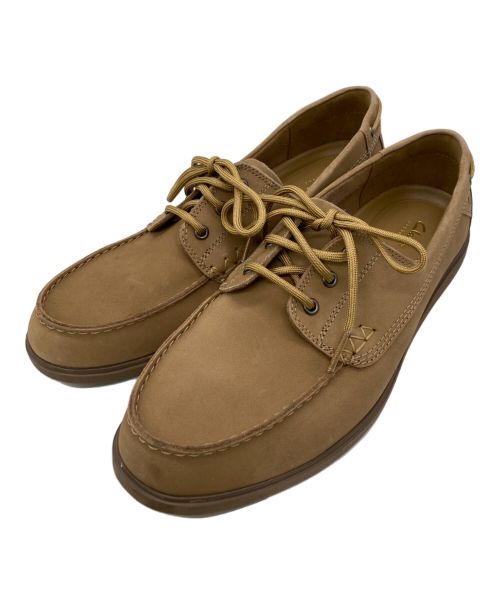 CLARKS（クラークス）CLARKS (クラークス) Bratton Boat ベージュ サイズ:28の古着・服飾アイテム