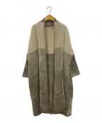 SEEALLシーオール）の古着「HAND LOOM TELAR COAT」｜ブラウンミックス