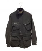 Barbour×BEAMS Fバブアー×ビームスエフ）の古着「SL International Jacket ウール」｜ブラック