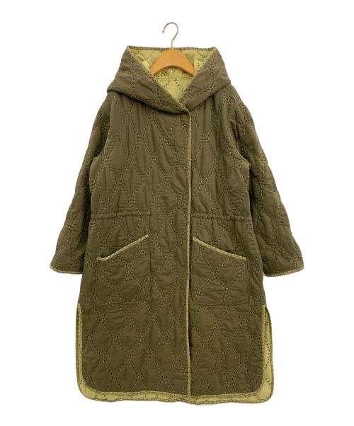 pheeta（フィータ）pheeta (フィータ) LONG COAT オリーブ サイズ:2の古着・服飾アイテム