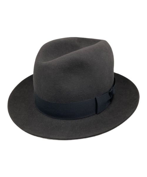 LOCK&CO.HATTERS（ロックオンハッターズ）LOCK&CO.HATTERS (ロックオンハッターズ) ウールハット ブラックの古着・服飾アイテム