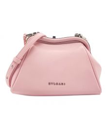 BVLGARI（ブルガリ）の古着「セルペンティーヌ ポーチショルダーポーチ」｜ピンク