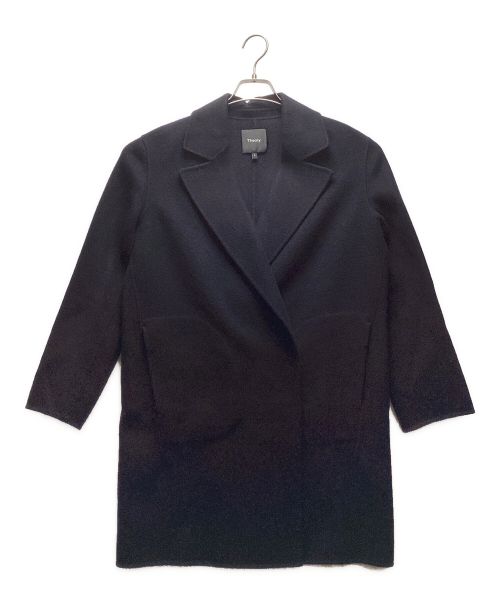 theory（セオリー）theory (セオリー) NEW.DIVIDE/BOY.COAT ネイビー サイズ:Pの古着・服飾アイテム