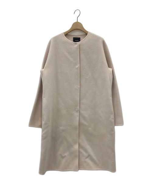 theory（セオリー）theory (セオリー) NEW DIVIDE LUXE ROUNDED COAT アイボリー サイズ:Pの古着・服飾アイテム