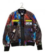 DIESELディーゼル）の古着「J-ENKA PRINT JACKET」｜マルチカラー