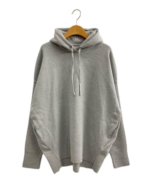 MUSE de Deuxieme Classe（ミューズ ドゥーズィエム クラス）MUSE de Deuxieme Classe (ミューズ ドゥーズィエム クラス) smooth TOP HOODY プルオーバー ライトグレー サイズ:-の古着・服飾アイテム