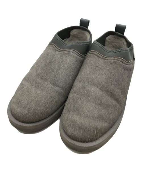 suicoke（スイコック）suicoke (スイコック) ムートンサボ グレー サイズ:24の古着・服飾アイテム