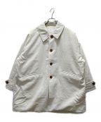 miffewミフュー）の古着「BAL COLLAR OVER DOWN COAT」｜アイボリー