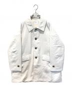 miffewミフュー）の古着「BAL COLLAR OVER DOWN COAT　FEW23WJK5114」｜アイボリー