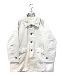 miffew（ミフュー）の古着「BAL COLLAR OVER DOWN COAT　FEW23WJK5114」｜アイボリー