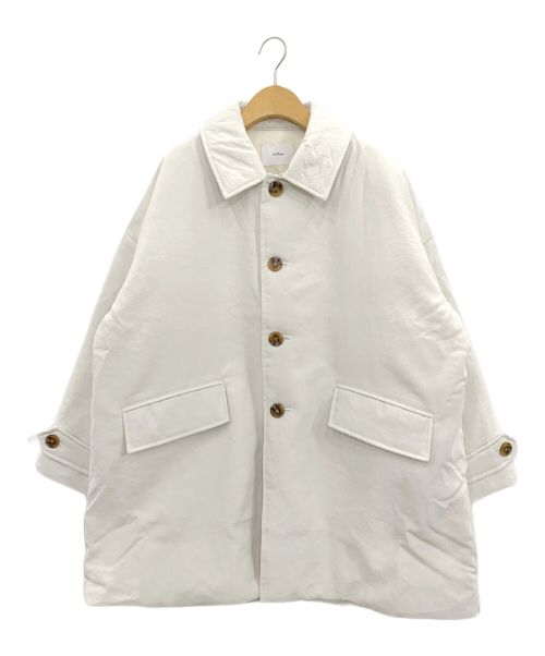 miffew（ミフュー）miffew (ミフュー) BAL COLLAR OVER DOWN COAT アイボリー サイズ:2の古着・服飾アイテム