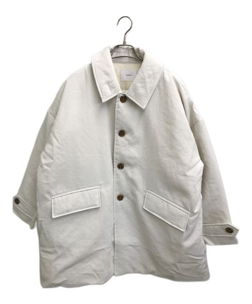 miffew（ミフュー）miffew (ミフュー) BAL COLLAR OVER DOWN COAT アイボリー サイズ:2の古着・服飾アイテム