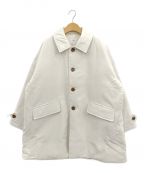 miffewミフュー）の古着「BAL COLLAR OVER DOWN COAT」｜アイボリー