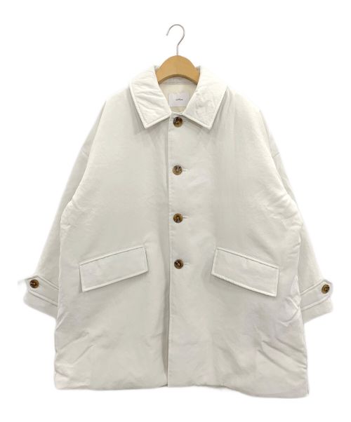 miffew（ミフュー）miffew (ミフュー) BAL COLLAR OVER DOWN COAT アイボリー サイズ:2の古着・服飾アイテム