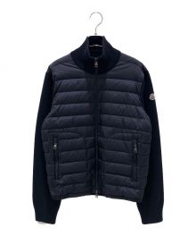 MONCLER（モンクレール）の古着「MAGLIONE TRICOT CARDIGAN 2018」｜ネイビー