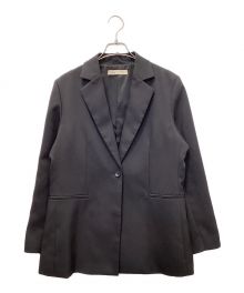 BLACK by moussy（ブラックバイマウジー）の古着「relax tailored jacket」｜ブラック