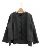 eunoiaユノイア）の古着「button cardigan」｜チャコールグレー