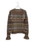 POLO RALPH LAUREN (ポロ・ラルフローレン) Fair Isle Wool & Cashmere Sweater ブラウン サイズ:XS：9000円