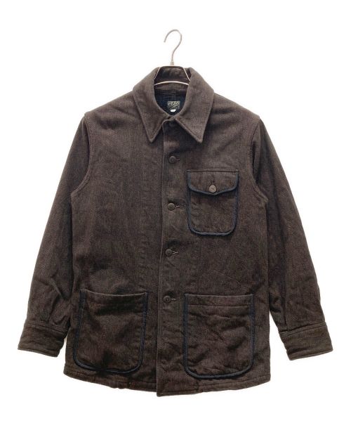 DALEES&CO（ダリーズ）DALEES&CO (ダリーズ) ワークジャケット ブラウン サイズ:Mの古着・服飾アイテム