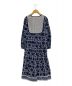 SZ Blockprints (エスゼットブロックプリント) KITTY DRESS ROSEワンピース ネイビー サイズ:S：18000円