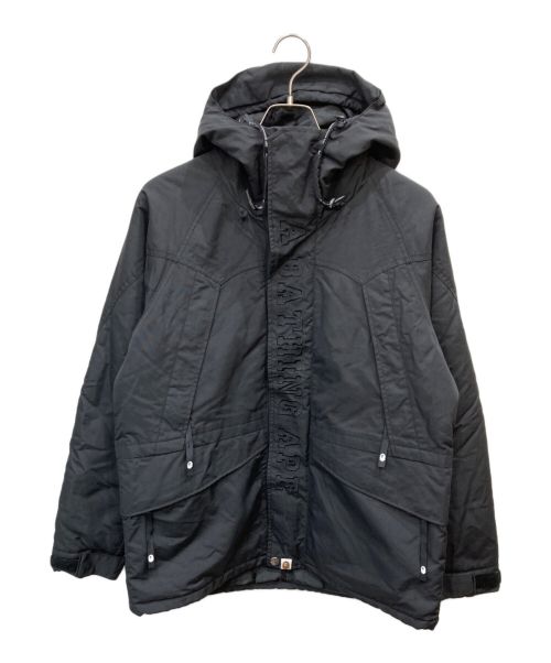 A BATHING APE（アベイシングエイプ）A BATHING APE (アベイシングエイプ) SNOWBOAD JACKET ブラック サイズ:Mの古着・服飾アイテム