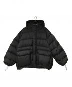 Gymphlexジムフレックス）の古着「DOWN HOODED JACKET」｜ブラック