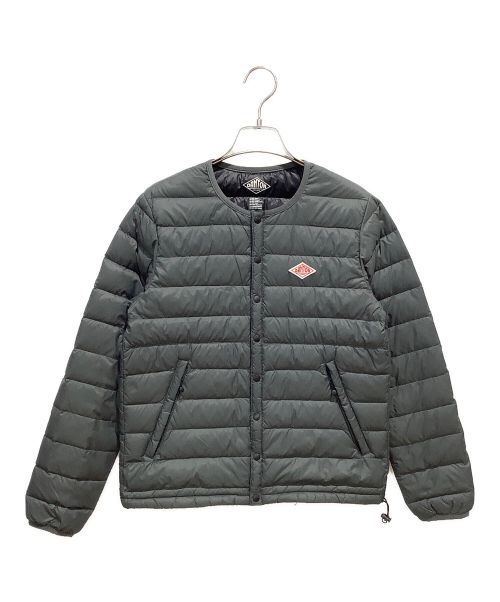 DANTON（ダントン）DANTON (ダントン) Crew Neck Inner Down Jacket グレー サイズ:34の古着・服飾アイテム