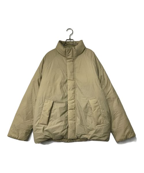 thisisneverthat（ディスイズネバーザット）thisisneverthat (ディスイズネバーザット) Down Blouson ベージュ サイズ:Ｌの古着・服飾アイテム