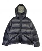 stussyステューシー）の古着「MICRO RIPSTOP DOWN PARKA」｜ブラック