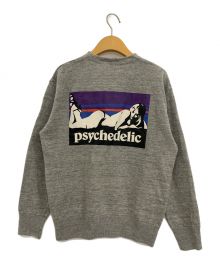 Hysteric Glamour（ヒステリックグラマー）の古着「PSYCHEDELIC カーディガン」｜グレー