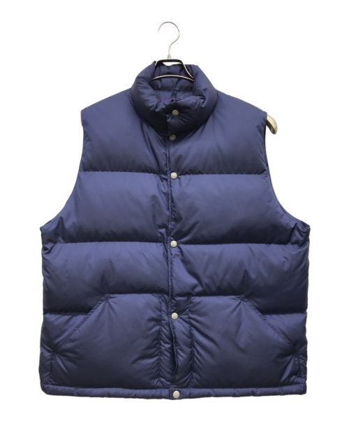 THE NORTHFACE PURPLELABEL（ザ・ノースフェイス パープルレーベル）THE NORTHFACE PURPLELABEL (ザ・ノースフェイス パープルレーベル) JOURNAL STANDARD (ジャーナル スタンダード) 別注 ポリ シェラベスト ネイビー サイズ:Lの古着・服飾アイテム