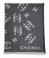 CHANEL（シャネル）の古着「ココマーク カシミヤ 大判ストール」｜グレー