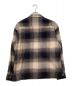 Saturdays NYC (サタデーズ ニューヨーク) Driessen Flannel Overshirt ベージュ×ブラック サイズ:SIZE M：5000円