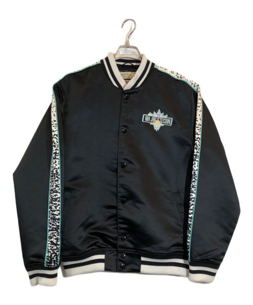 MITCHELL & NESS（ミッチェルアンドネス）MITCHELL & NESS (ミッチェルアンドネス) JUST★DON (ジャストドン) スタジャン ブラック サイズ:Mの古着・服飾アイテム