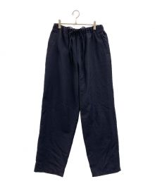 MARKA（マーカ）の古着「MARKA　COCOON FIT EASY PANTS WOOL VINTAGE GABARDINE」｜ネイビー