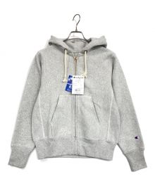 Champion REVERSE WEAVE（チャンピオン リバース ウィーブ）の古着「パーカー」｜グレー