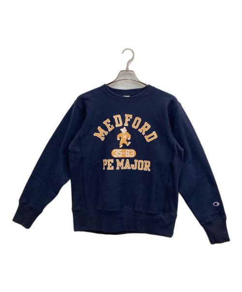 Champion REVERSE WEAVE（チャンピオン リバース ウィーブ）Champion REVERSE WEAVE (チャンピオン リバース ウィーブ) スウェット ネイビー サイズ:Mの古着・服飾アイテム